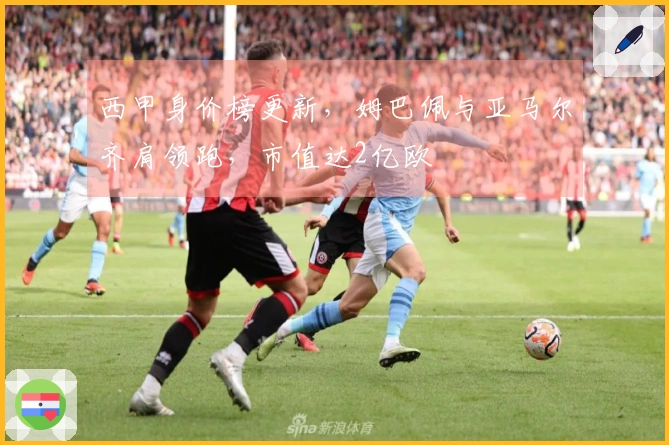 西甲身价榜更新，姆巴佩与亚马尔齐肩领跑，市值达2亿欧